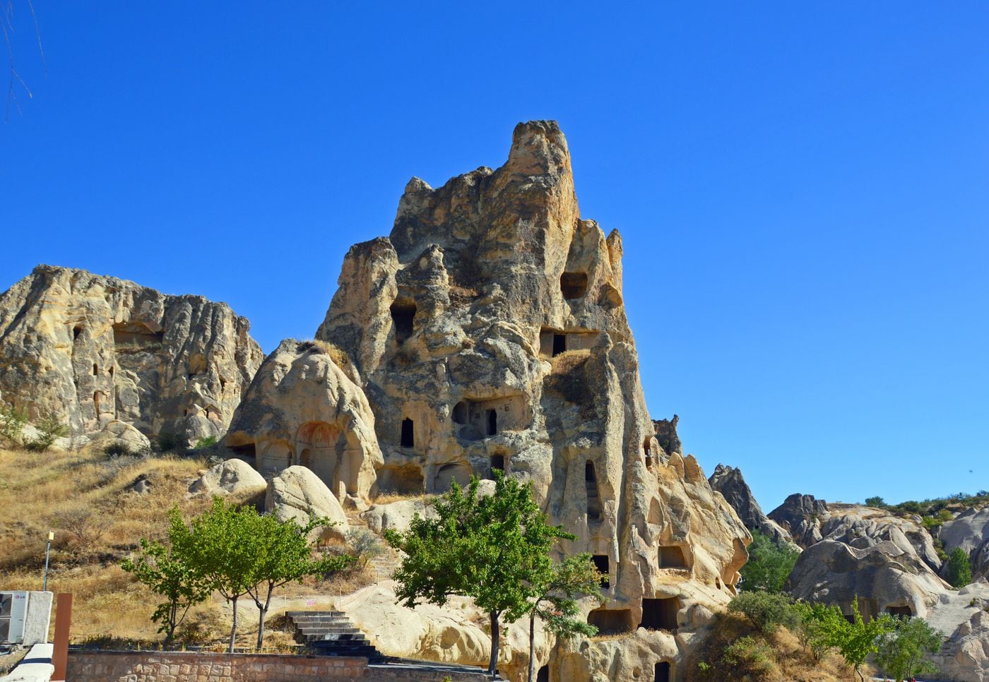 Goreme Open-Air Museum is a vast Byzantine monastic settlement created over the 10th to 12th centuries.