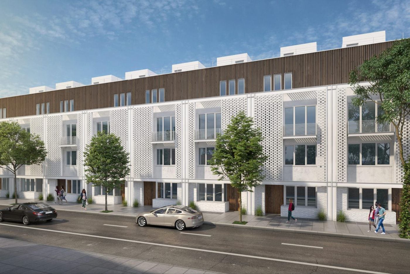 Pricey townhouses planned at former Lombard St. garage site near Rittenhouse Square