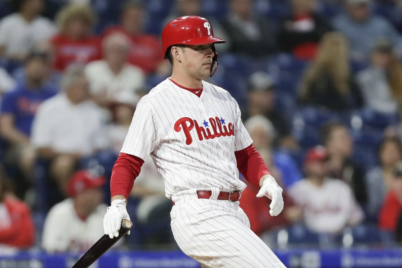 Phillies’ Rhys Hoskins seems headed back to first base | Extra Innings